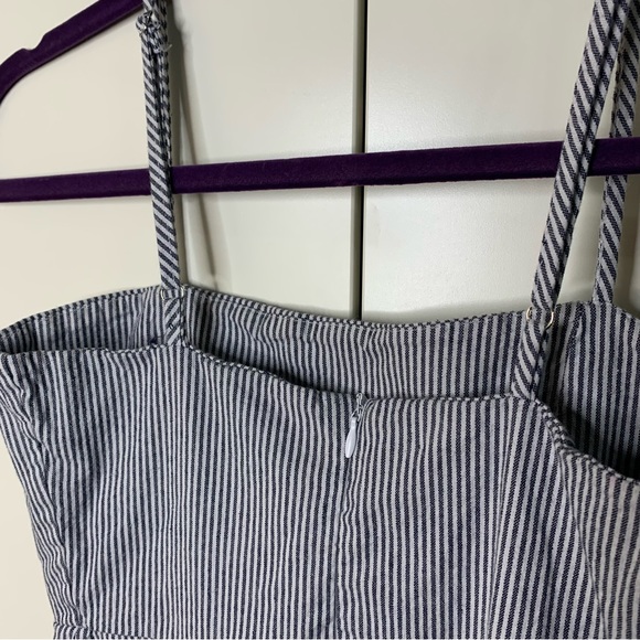 Brandy Melville Pin Stripe Spaghetti Strap Dress - Picture 6 of 11